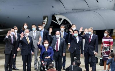 China Flexes Military Muscle After US Senators Visit Taiwan