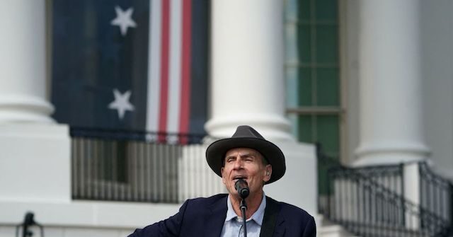 Joe Biden Brings James Taylor to Celebrate ‘Inflation Reduction Act’ as Stock Market Plummets Over 1000 Points