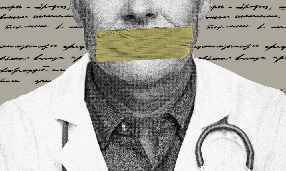 Why doctors aren’t speaking out