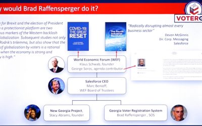 Georgia SOS Brad Raffensperger Secretly Hired Salesforce.com to Manage Voter Rolls on the Cloud – Lawmakers Must Speak Out and Resist This Dangerous Move!