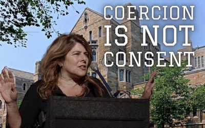 ‘You’re Violating Them!’ – Dr. Naomi Wolf Gives a Fiery Speech Against Yale University’s Vax Mandate