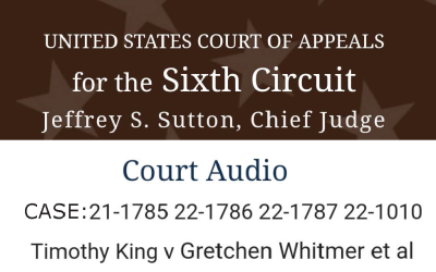 6th Circuit Sanction Oral Arguments