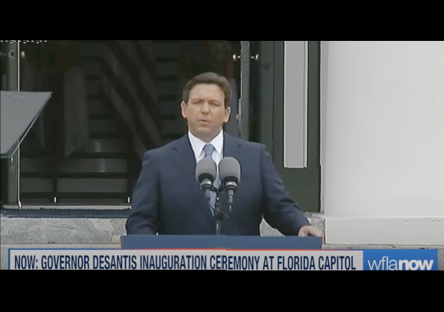 ‘Florida is Where Woke Goes to Die’: DeSantis Boasts Accomplishments in Inauguration Speech