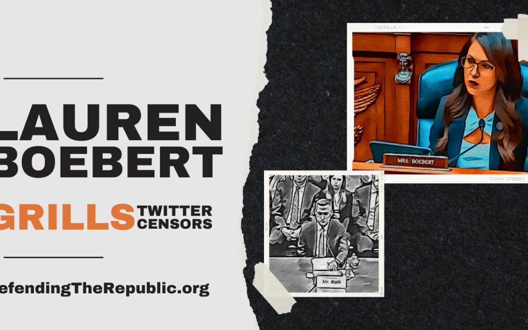 Lauren Boebert Grills Twitter Censors