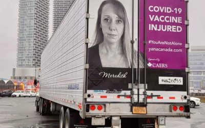 Injuries from the COVID-19 Vaccine Are Now Being Publicly Displayed in Canada Using Trucks Driving Down the Street