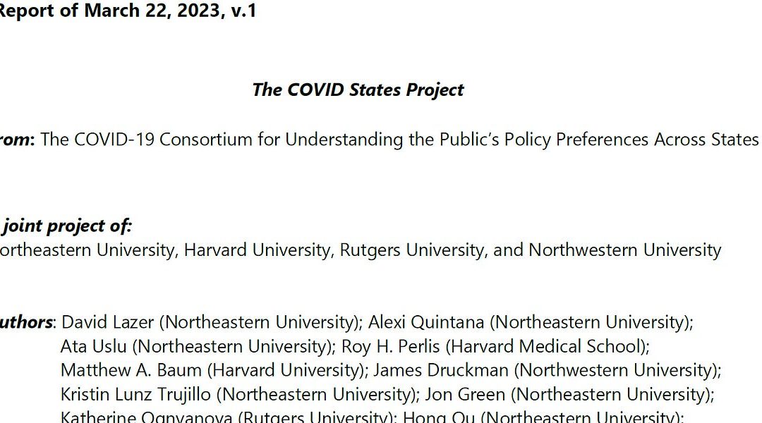 COVID States Project Gives New Hope to Unvaccinated