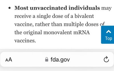 The FDA is raising the white flag on the mRNA Covid shots.