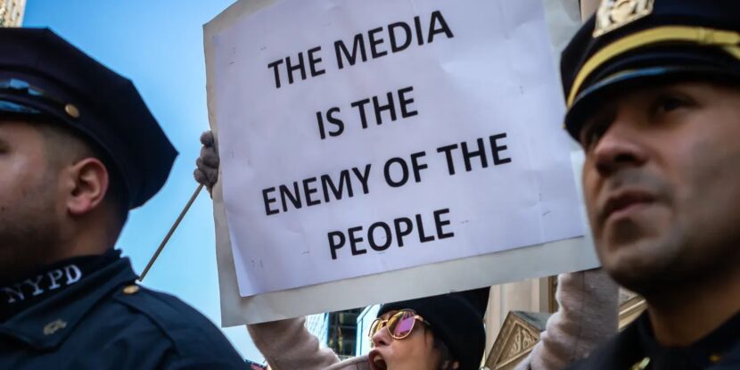 Majority Say U.S. Media is ‘Enemy of the People’.