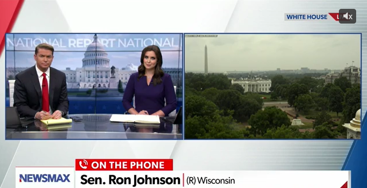 Sen. Ron Johnson to Newsmax: Hunter Plea Deal Attempt to Keep Truth From Public