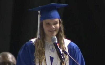 Valedictorian goes viral for faith-based graduation speech: ‘You are made in the image of God’
