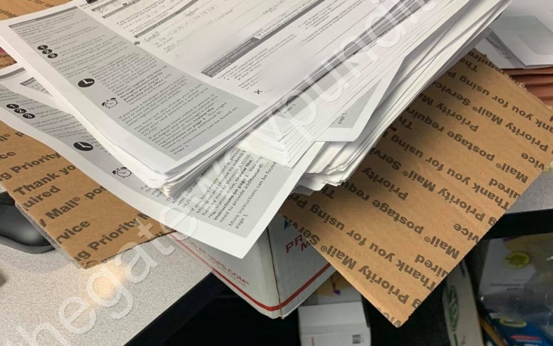 HERE’S THE PROOF: The FBI and Attorney General Nessel Hid These from the People of Michigan – Piles of Fraudulent-Manufactured Ballot Registrations from the 2020 Election