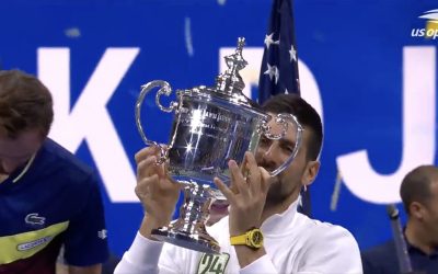 Unvaccinated, Non-Compliant Novak Djokovic Wins His 24th Grand Slam Title at Moderna-Sponsored U.S. Open