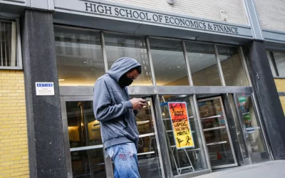 New York to ban phones in city’s classrooms amid fears for ‘fully addicted’ children’s mental health