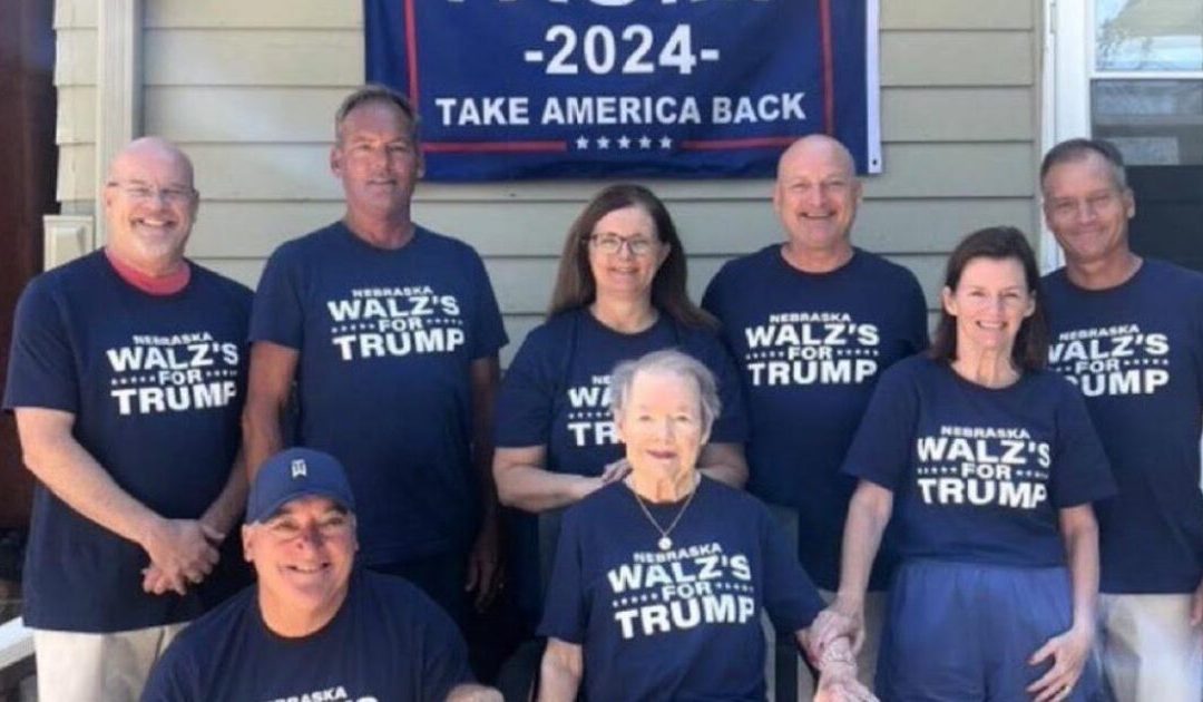 “WALZ’S FOR TRUMP” – Tim Walz’s Family Snubs Harris-Walz, Endorses Trump