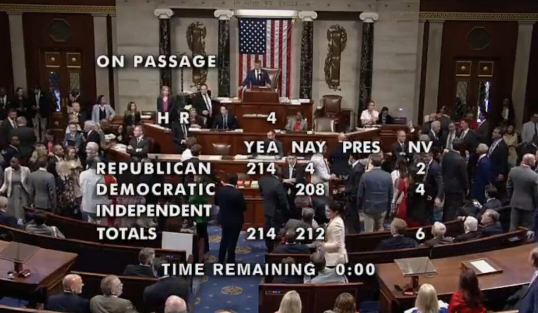 House Passes DOGE Cuts to NPR, PBS, and USAID – Four Republicans Vote No