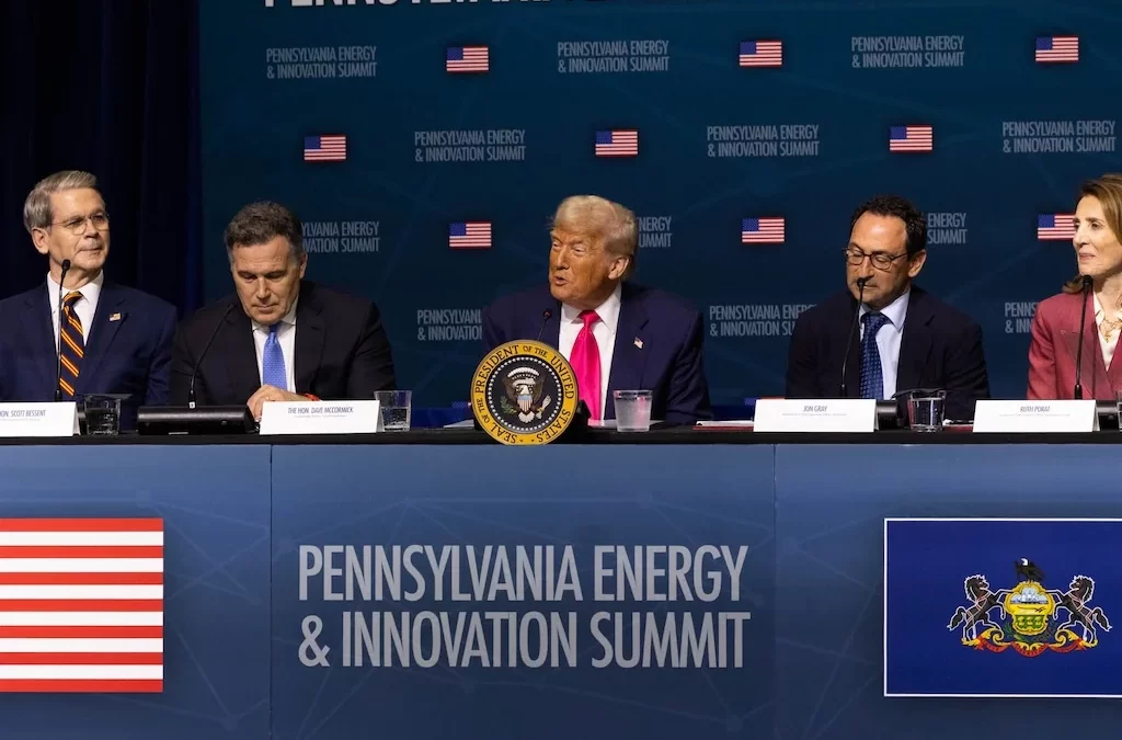 Trump bullish on the Golden Age of America at Pittsburgh summit