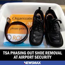 TSA Phasing Out Shoe Removal at Airport Security