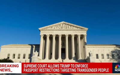 Supreme Court allows Trump to enforce passport restrictions targeting transgender people