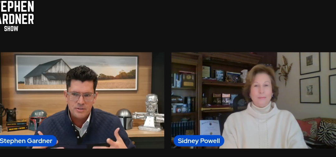Sidney Powell on Stephen Gardner