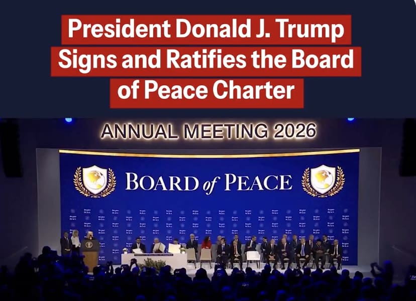Trump Unveils ‘Board of Peace’ in Davos, Post-UN World Order