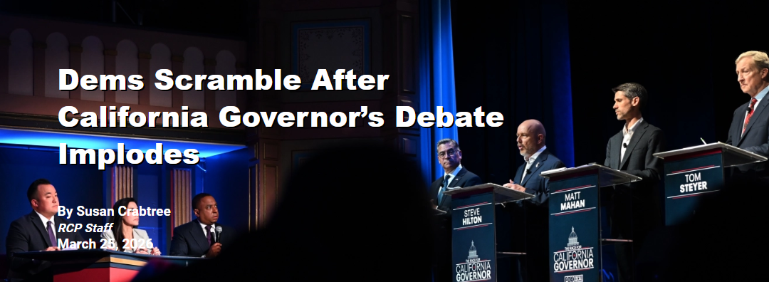 Dems Scramble After California Governor’s Debate Implodes