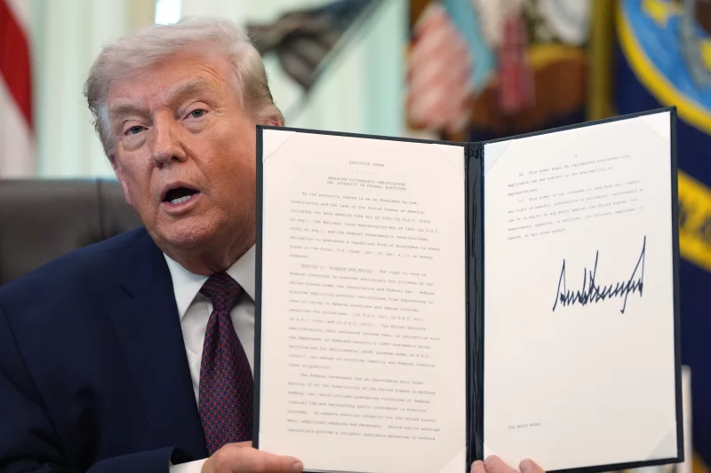 A federal judge in D.C. declines to block Trump’s executive order on voting by mail