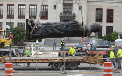 U.S. Cities Dust Off Statues They Hid Away in 2020